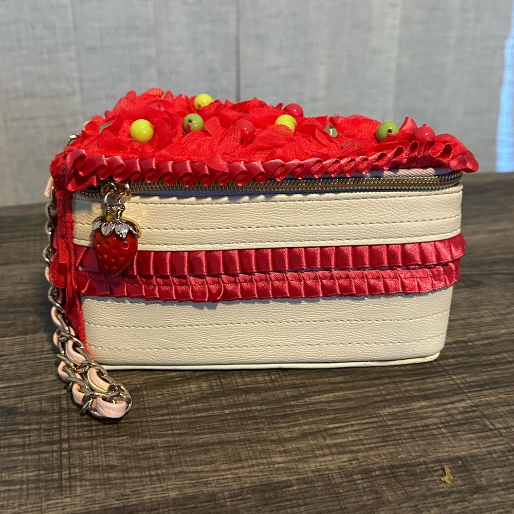 Betsey Johnson Cake Slice handbag